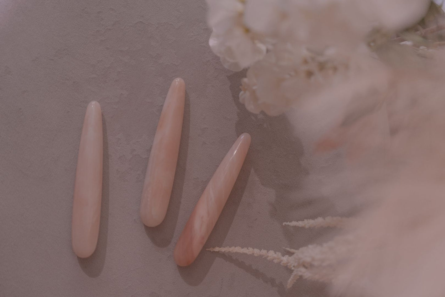 Pink Aventurine Crystal Wand (Slim)