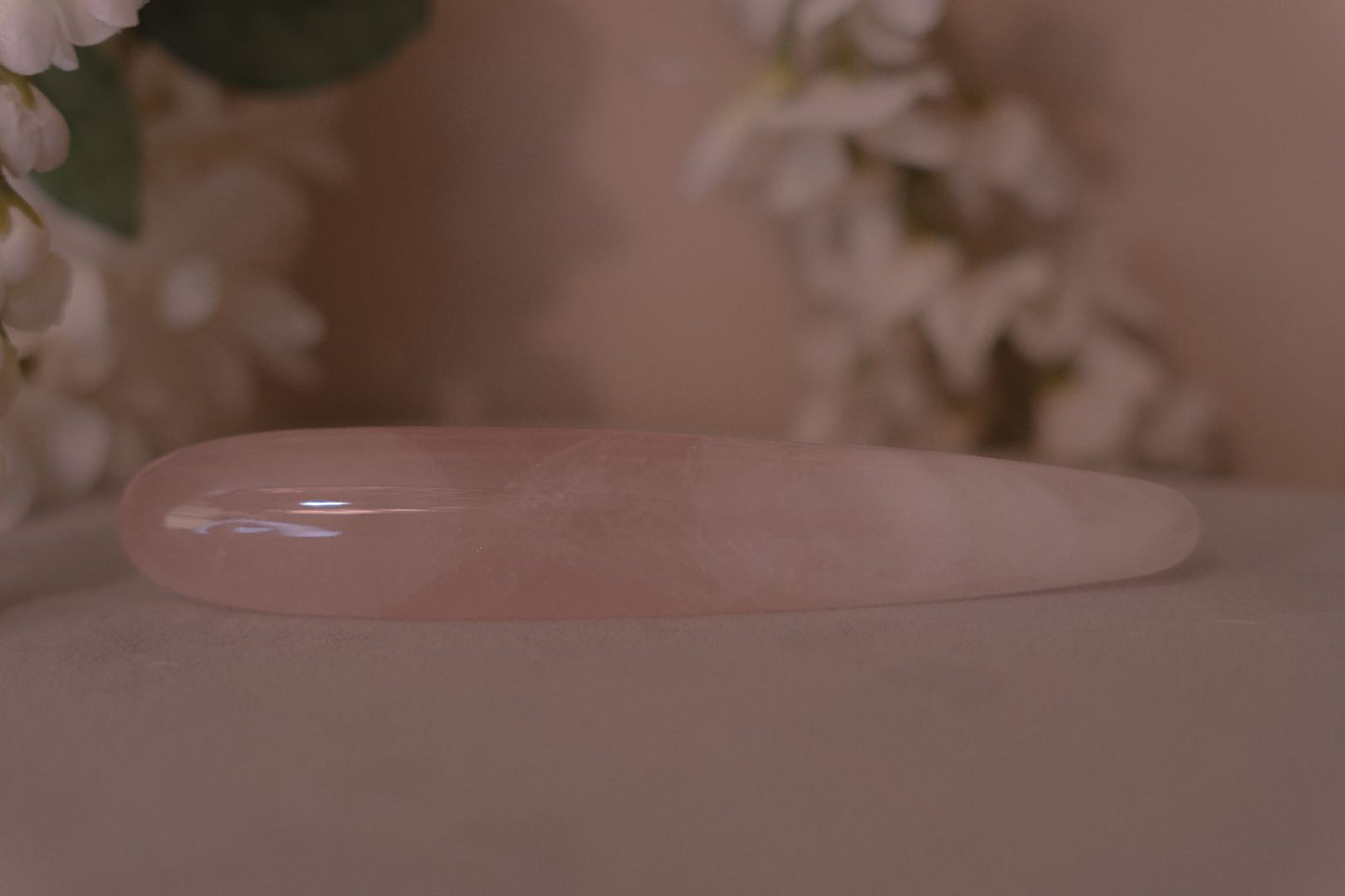 Rose Quartz Crystal Wands (Slim)
