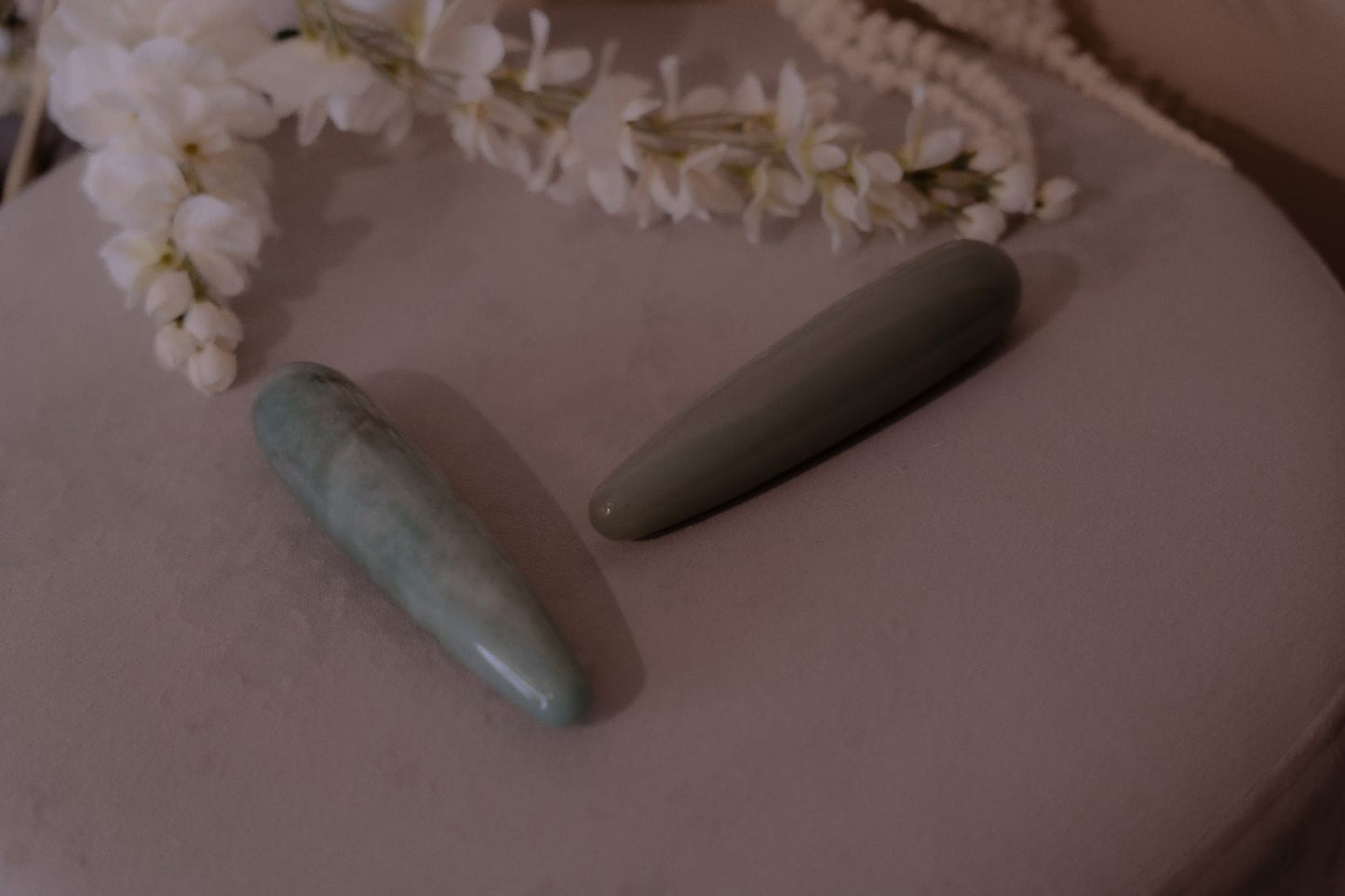 Indian Jade Crystal Wand (Traditional)