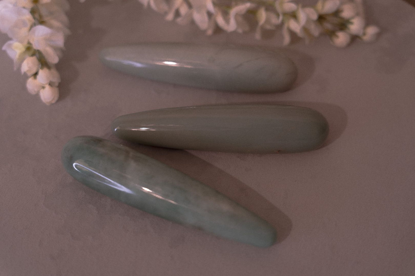 Indian Jade Crystal Wand (Traditional)