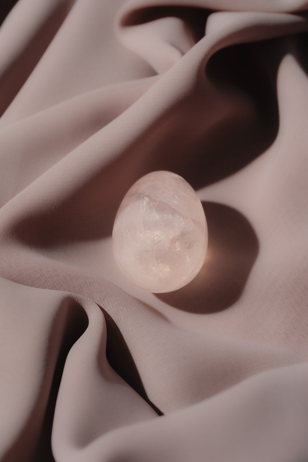 Rose Quartz Crystal Egg