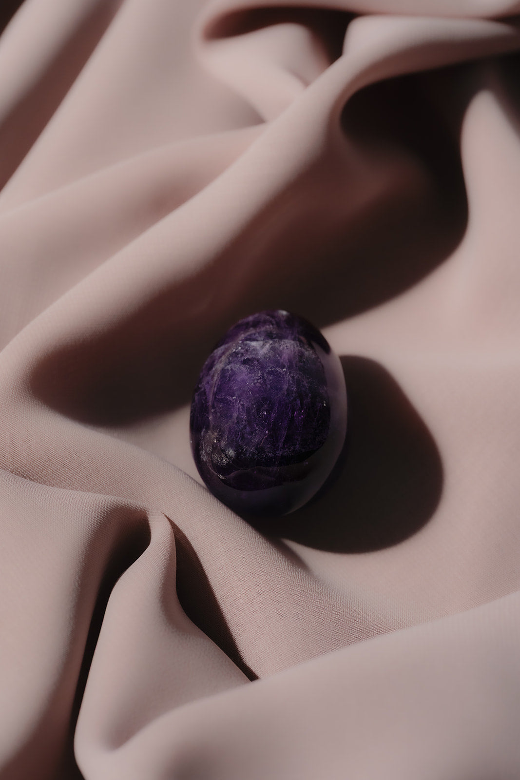 Amethyst Crystal Egg