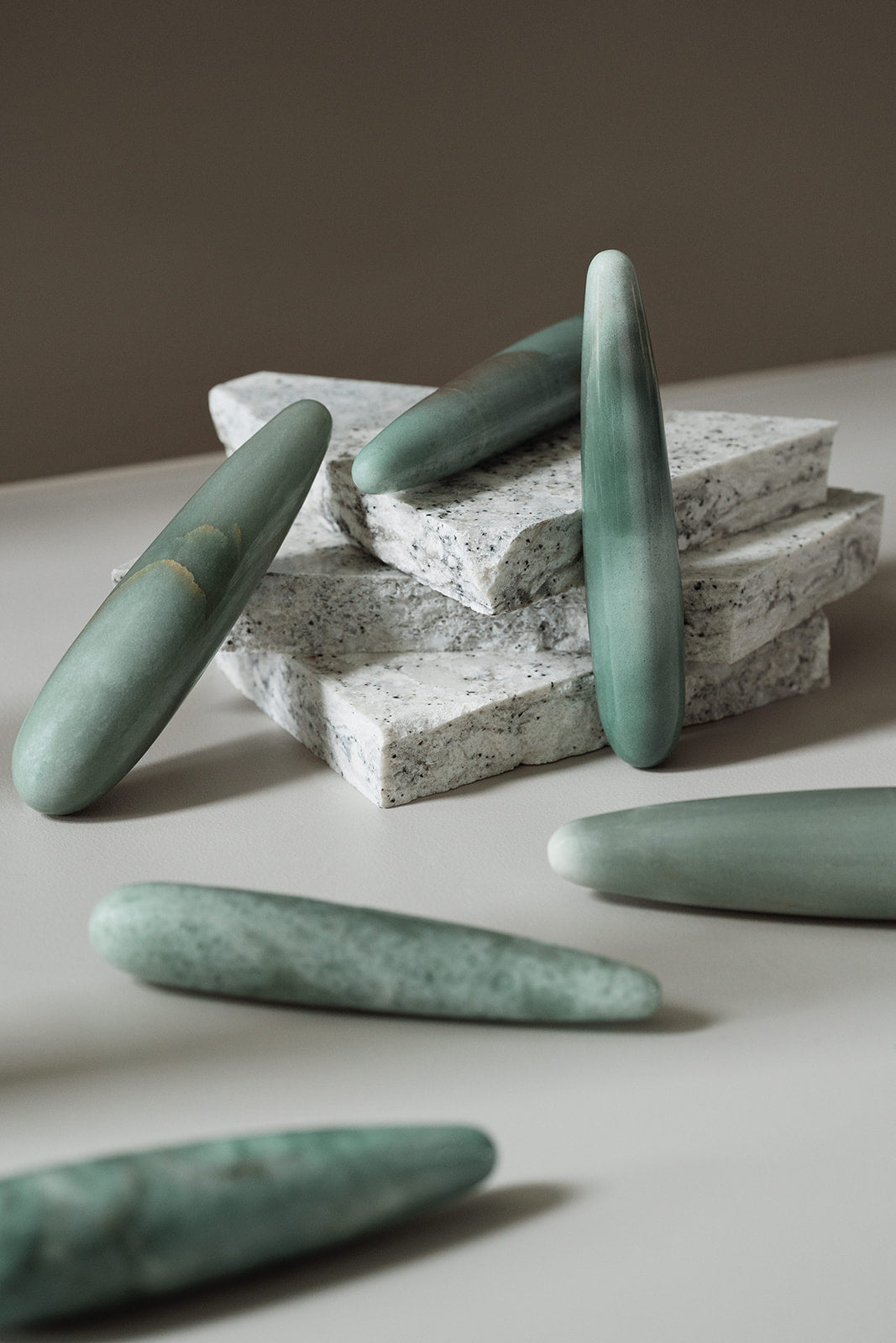 Indian Jade Crystal Wand (Traditional)
