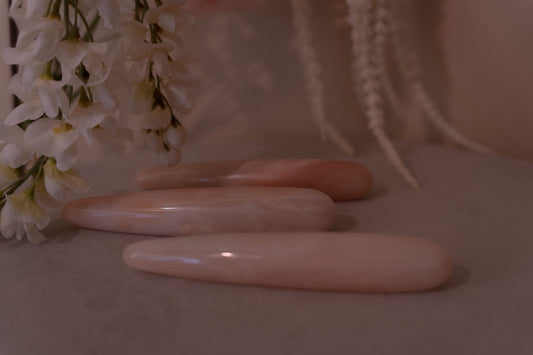 Pink Aventurine Crystal Wand (Slim)