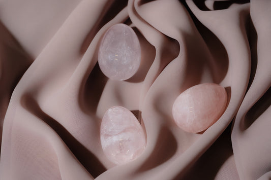 Rose Quartz Crystal Egg