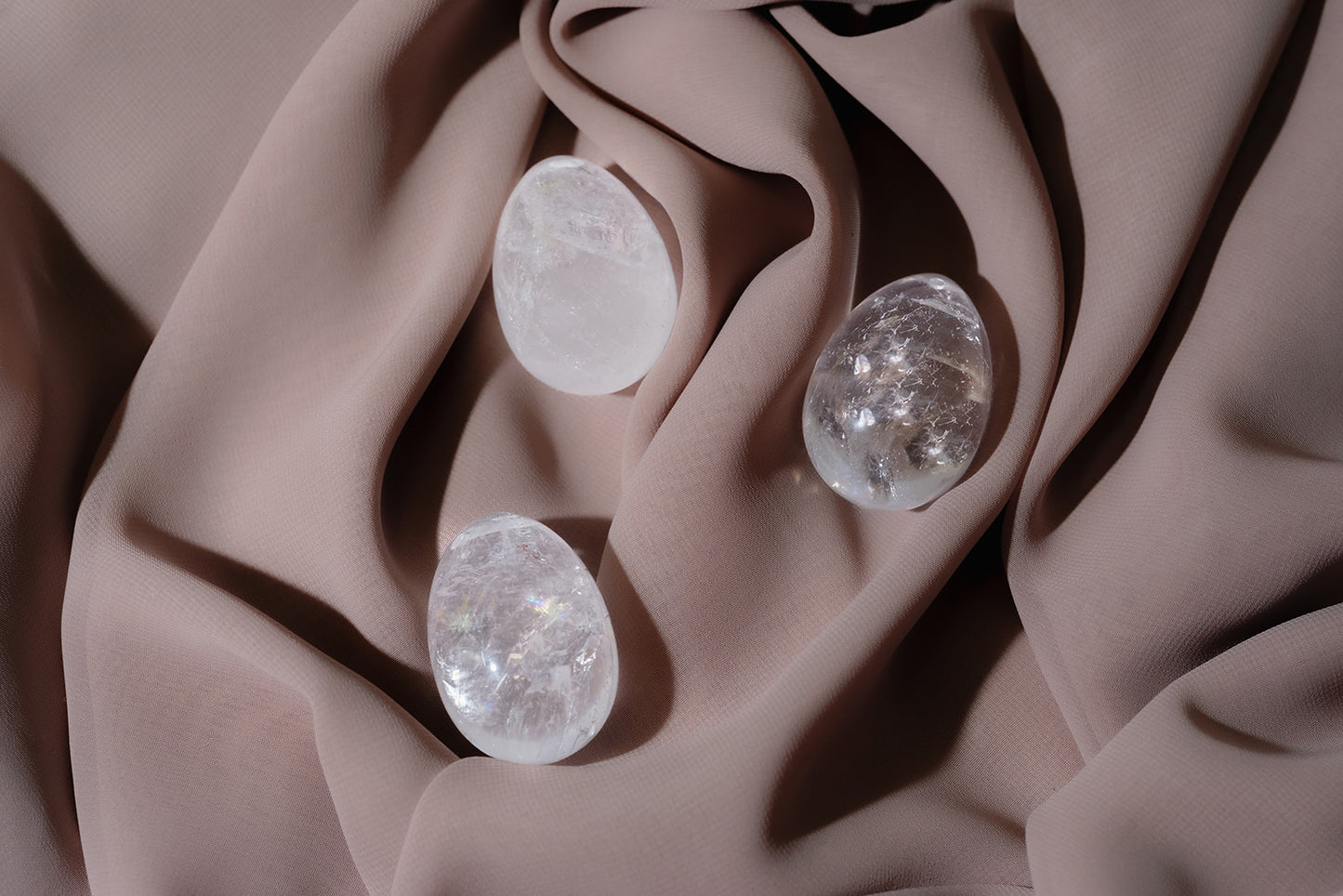 Clear Quartz Crystal Egg