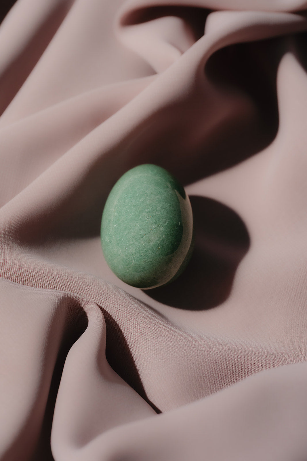 Indian Jade Crystal Egg (medium)